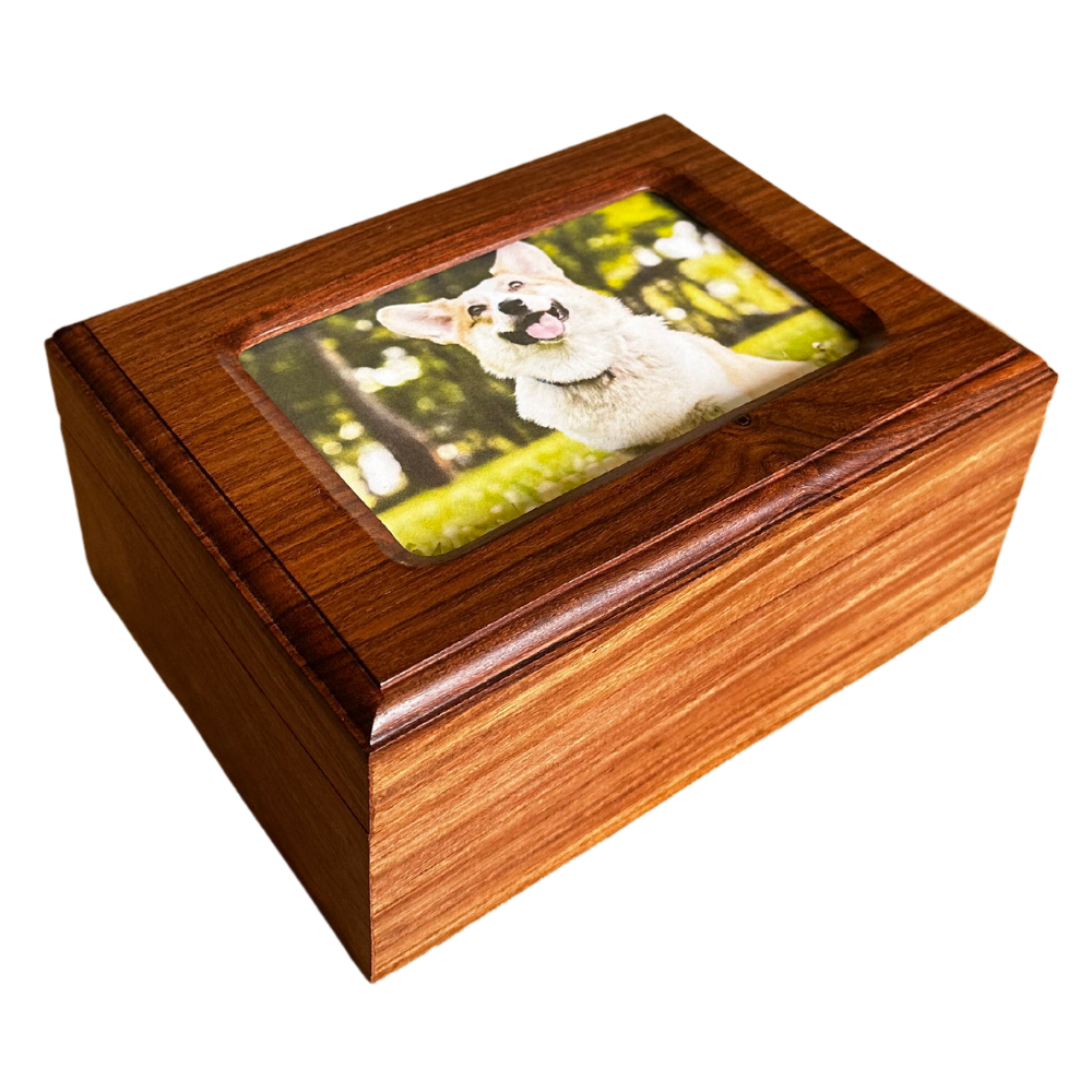 Natural Wooden Photo Box